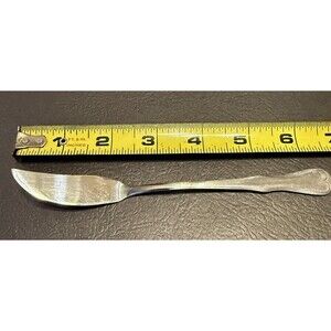 EKCO Eterna Americaville Satin Stainless Steel Butter Knife, Silver 6 in